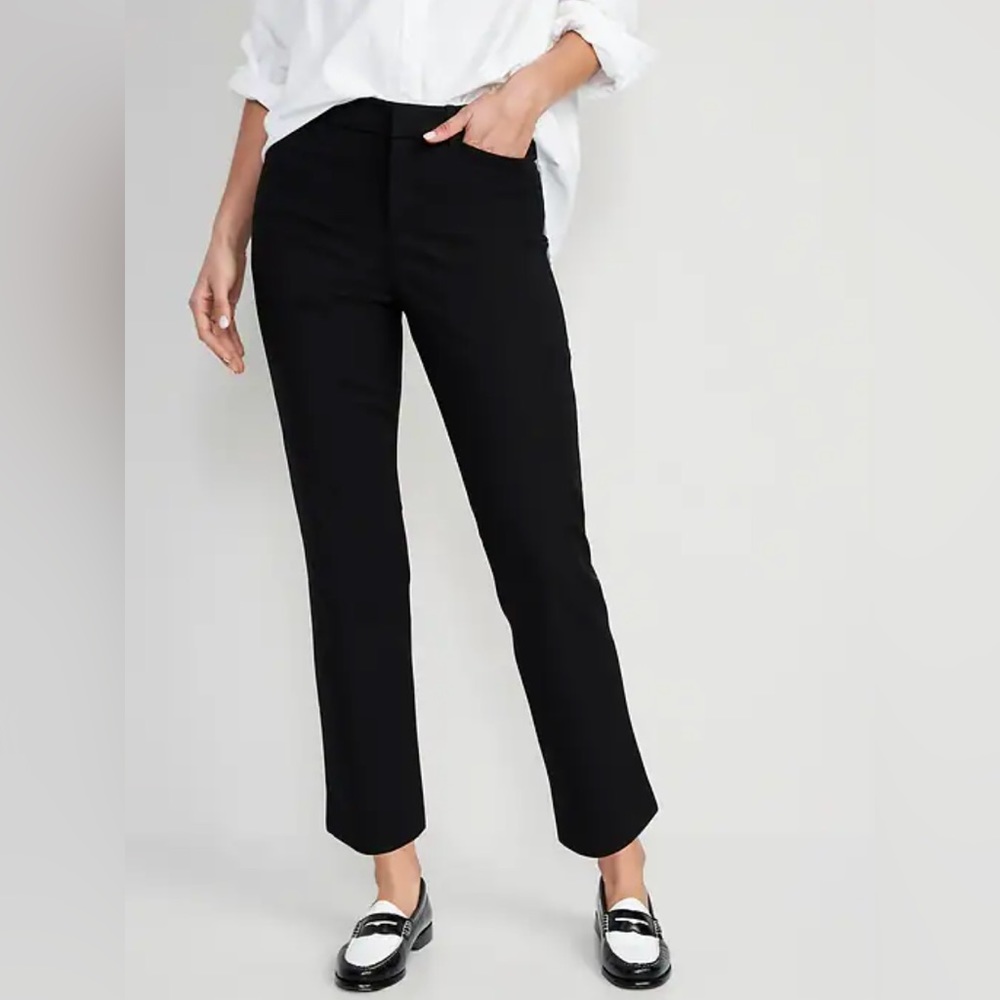 Old Navy High-Waisted Pixie Straight Ankle Pants